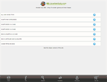 Tablet Screenshot of jbd-jouetsenbois.com